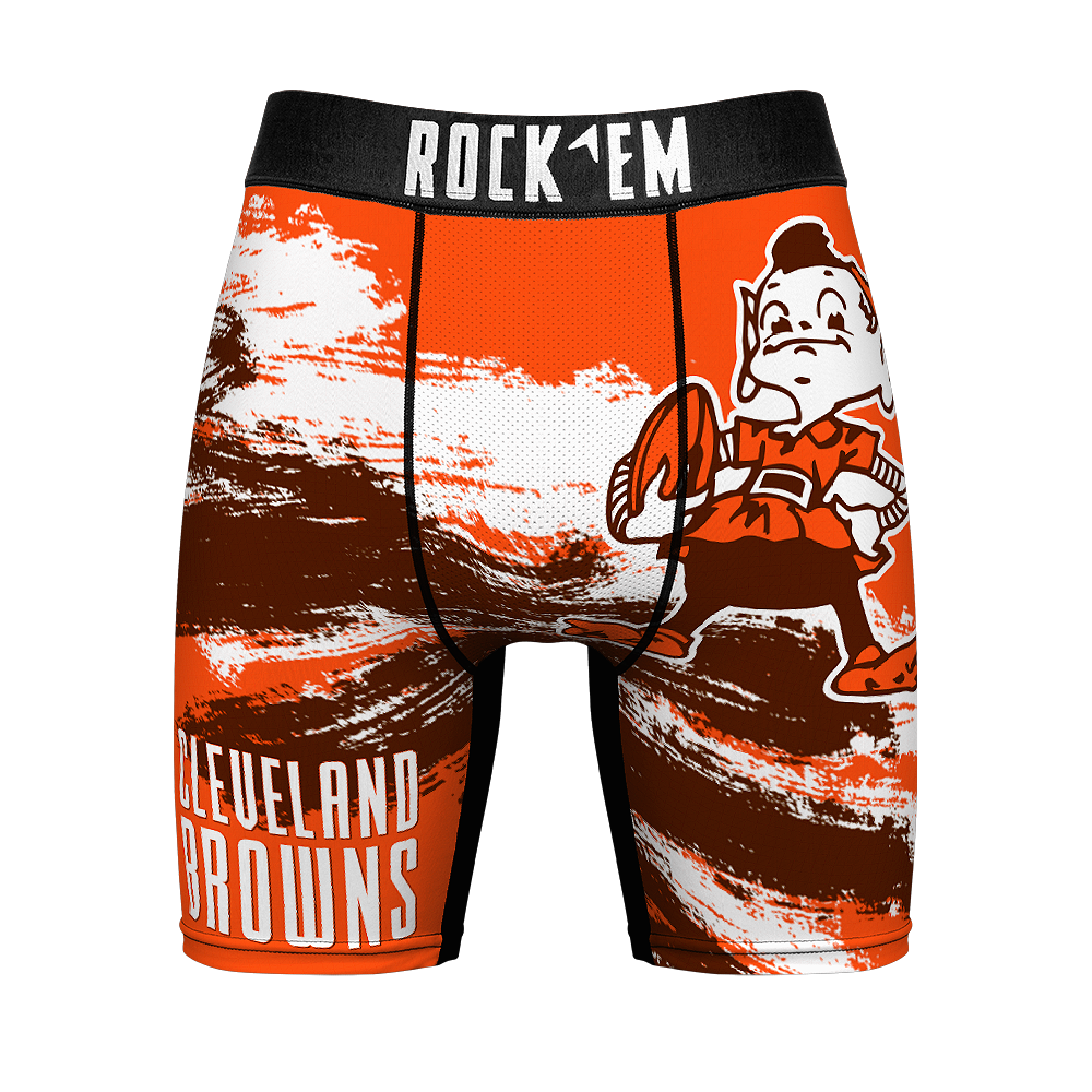 Boxer Briefs - Cleveland Browns - Throwback Paint - {{variant_title}}