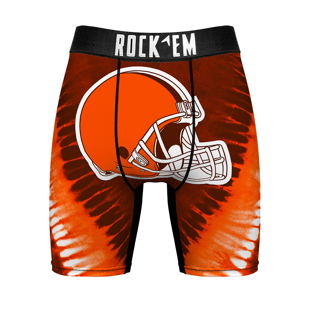 Boxer Briefs - Cleveland Browns - V Shape Tie Dye - {{variant_title}}