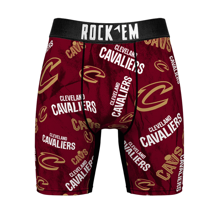 Boxer Briefs - Cleveland Cavaliers - Logo All-Over - {{variant_title}}