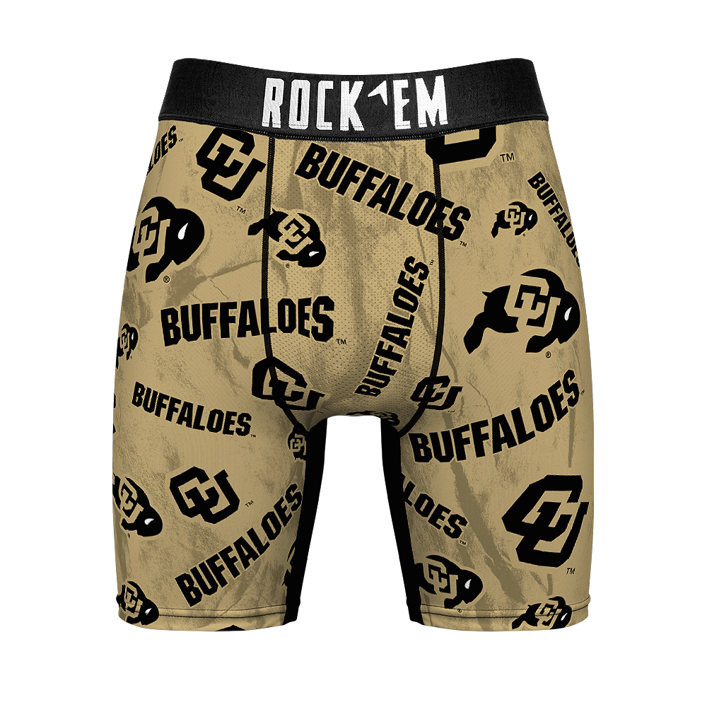 Boxer Briefs - Colorado Buffaloes - Logo All-Over - {{variant_title}}