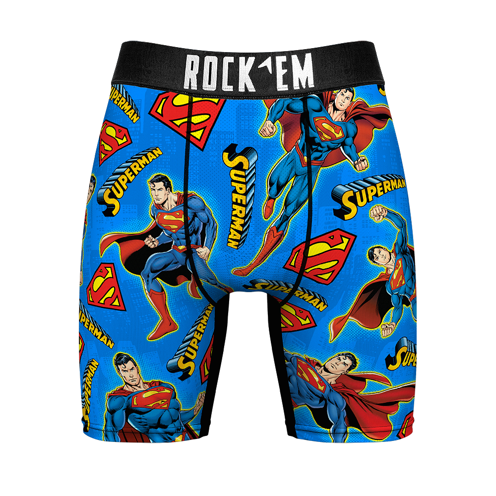 Boxer Briefs - Superman - All-Over - {{variant_title}}