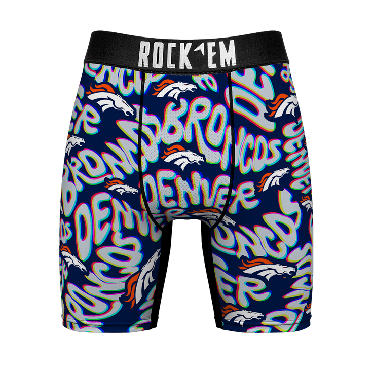 Denver Broncos - Twisted Wordmark – Front