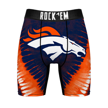 Boxer Briefs - Denver Broncos - V Shape Tie Dye