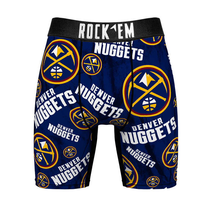 Boxer Briefs - Denver Nuggets - Logo All-Over - {{variant_title}}