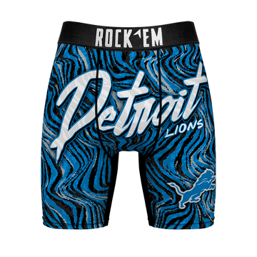 Detroit Lions - Neon Wave