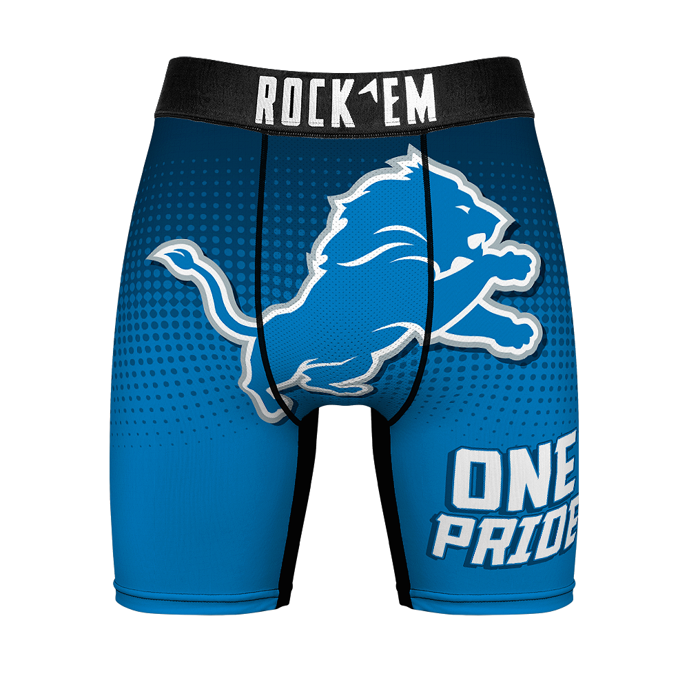 Boxer Briefs - Detroit Lions - Slogan - {{variant_title}}