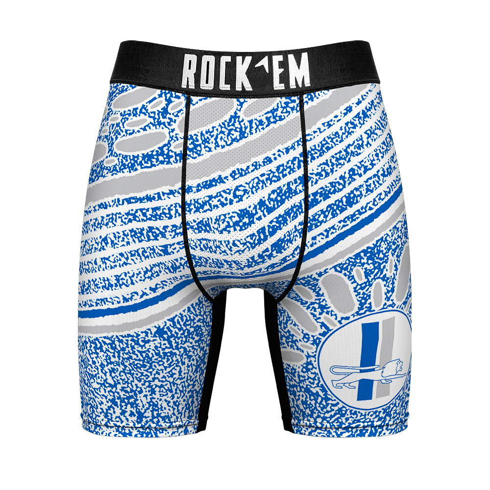 Boxer Briefs - Detroit Lions - Throwback Splash - {{variant_title}}