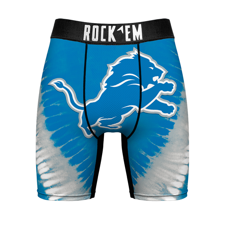 Boxer Briefs - Detroit Lions - V Shape Tie Dye - {{variant_title}}