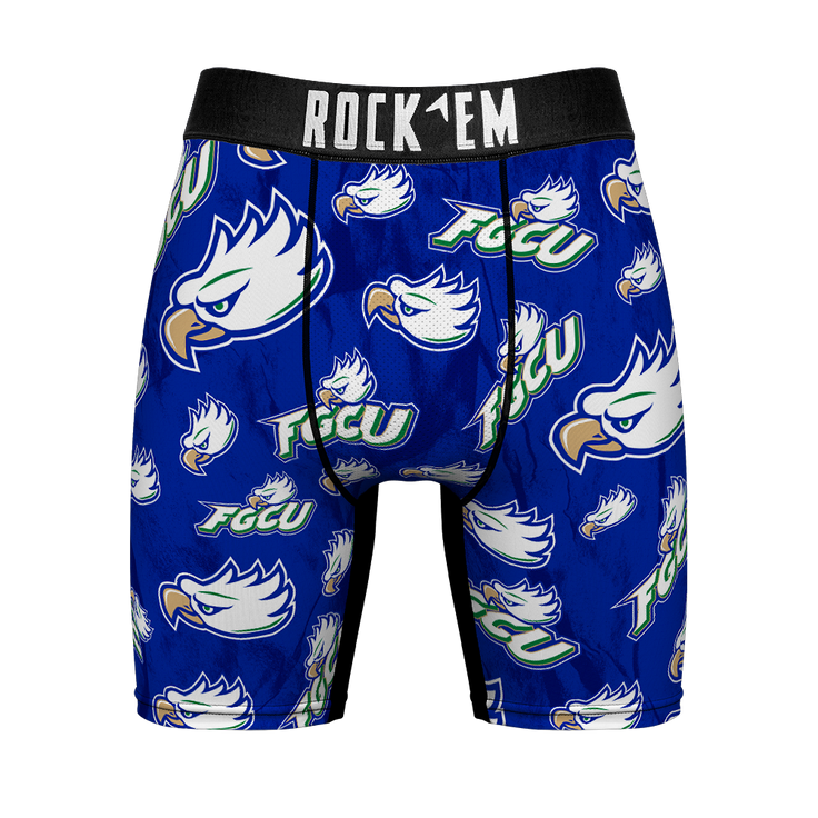 FGCU Eagles - Logo All Over – Front