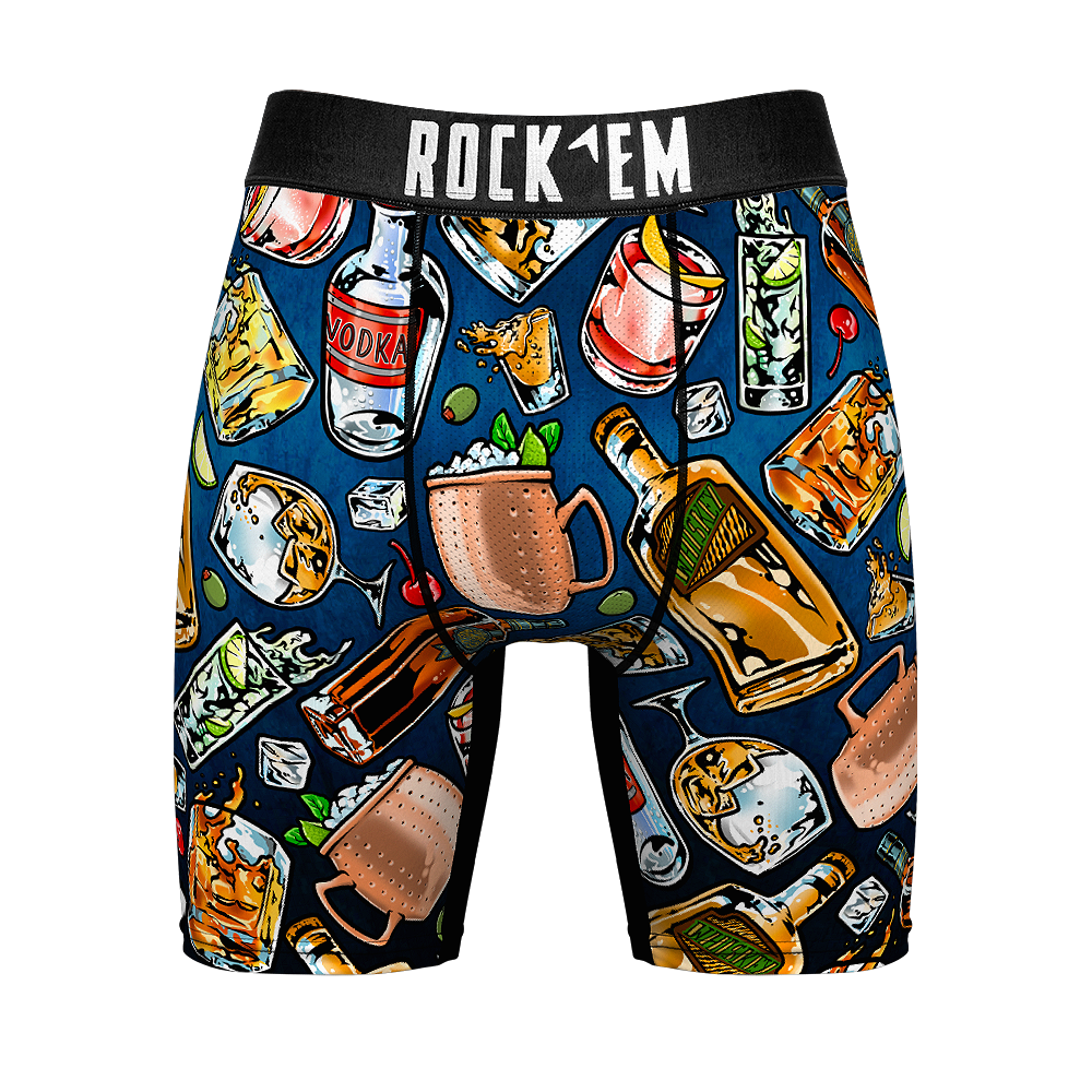 Boxer Briefs - Fine Spirits All-Over - {{variant_title}}