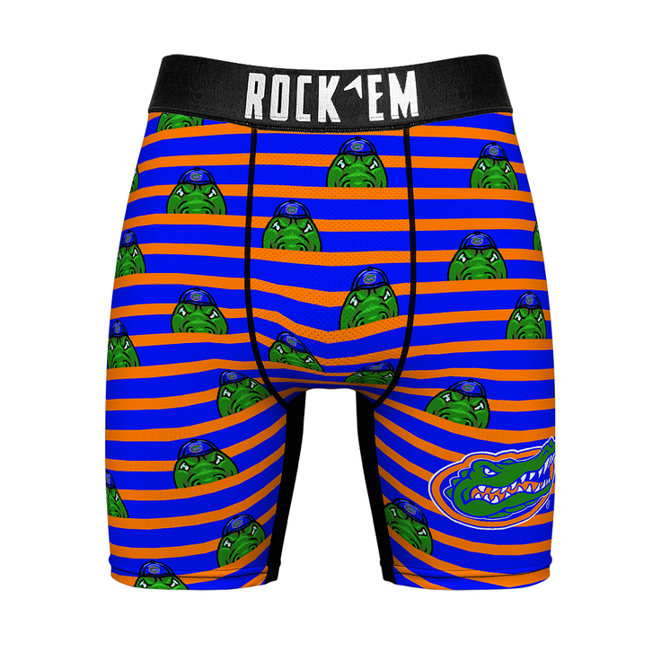 Boxer Briefs - Florida Gators - Peek-A-Boo Stripes - {{variant_title}}