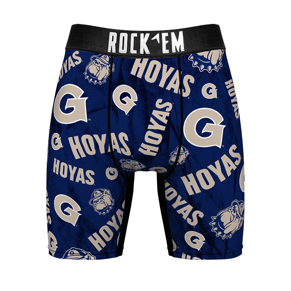 Boxer Briefs - Georgetown Hoyas - Logo All-Over - {{variant_title}}