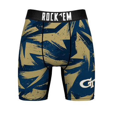 Boxer Briefs - Georgia Tech Yellow Jackets - Game Paint