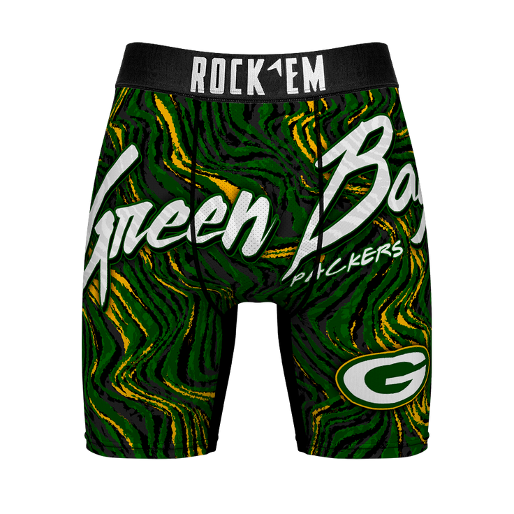 Green Bay Packers - Neon Wave (Classic) – Front