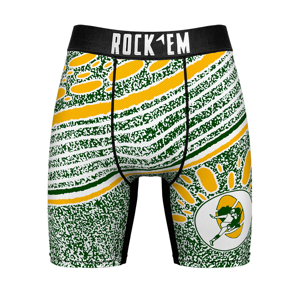 Boxer Briefs - Green Bay Packers - Throwback Splash - {{variant_title}}