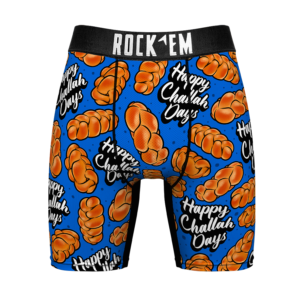 Boxer Briefs - Happy Challah Days - {{variant_title}}