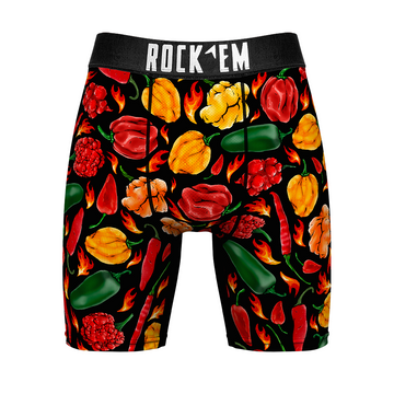 Boxer Briefs - Hot Peppers All-Over