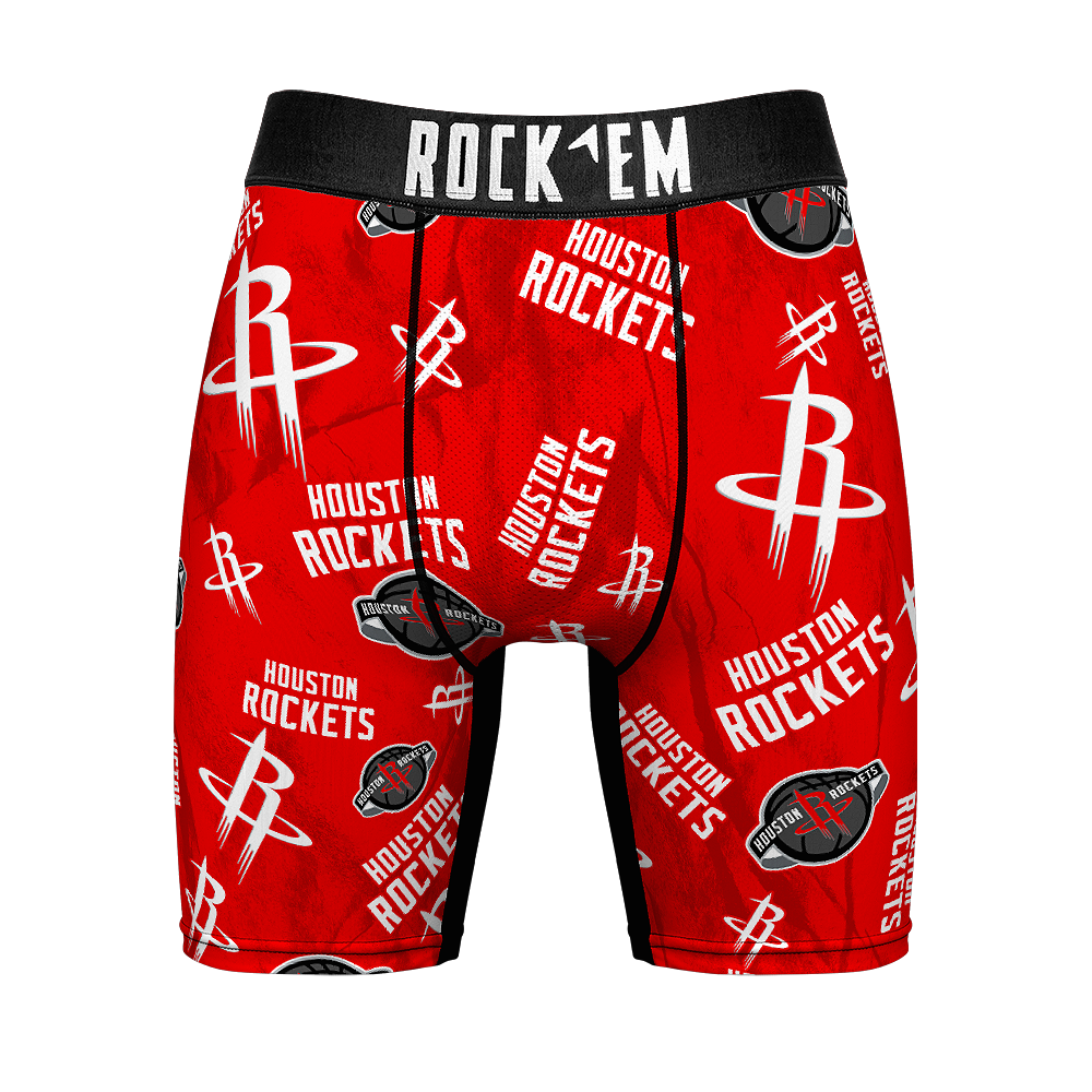 Boxer Briefs - Houston Rockets - Logo All-Over - {{variant_title}}