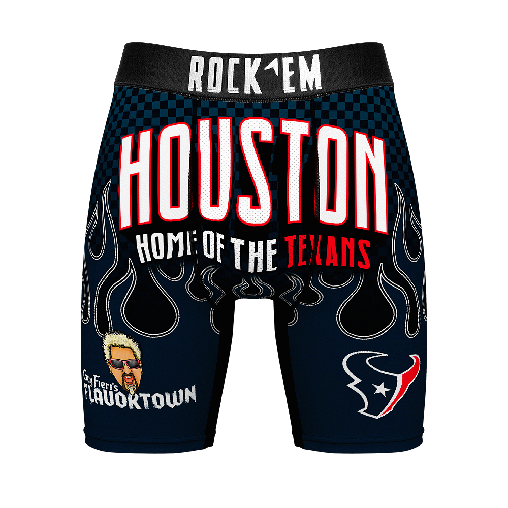 Boxer Briefs - Houston Texans - Guy Fieri Flavor Flames - {{variant_title}}