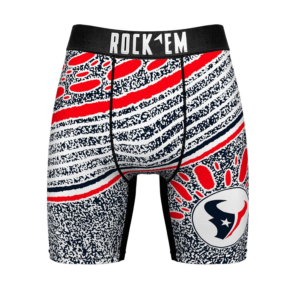 Boxer Briefs - Houston Texans - Throwback Splash - {{variant_title}}