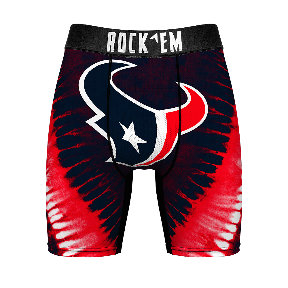 Boxer Briefs - Houston Texans - V Shape Tie Dye - {{variant_title}}