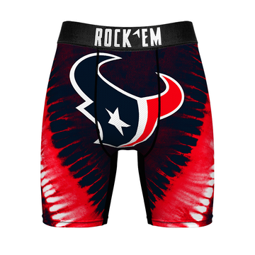 Boxer Briefs - Houston Texans - V Shape Tie Dye