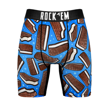 Boxer Briefs - Ice Cream Sandwiches All-Over