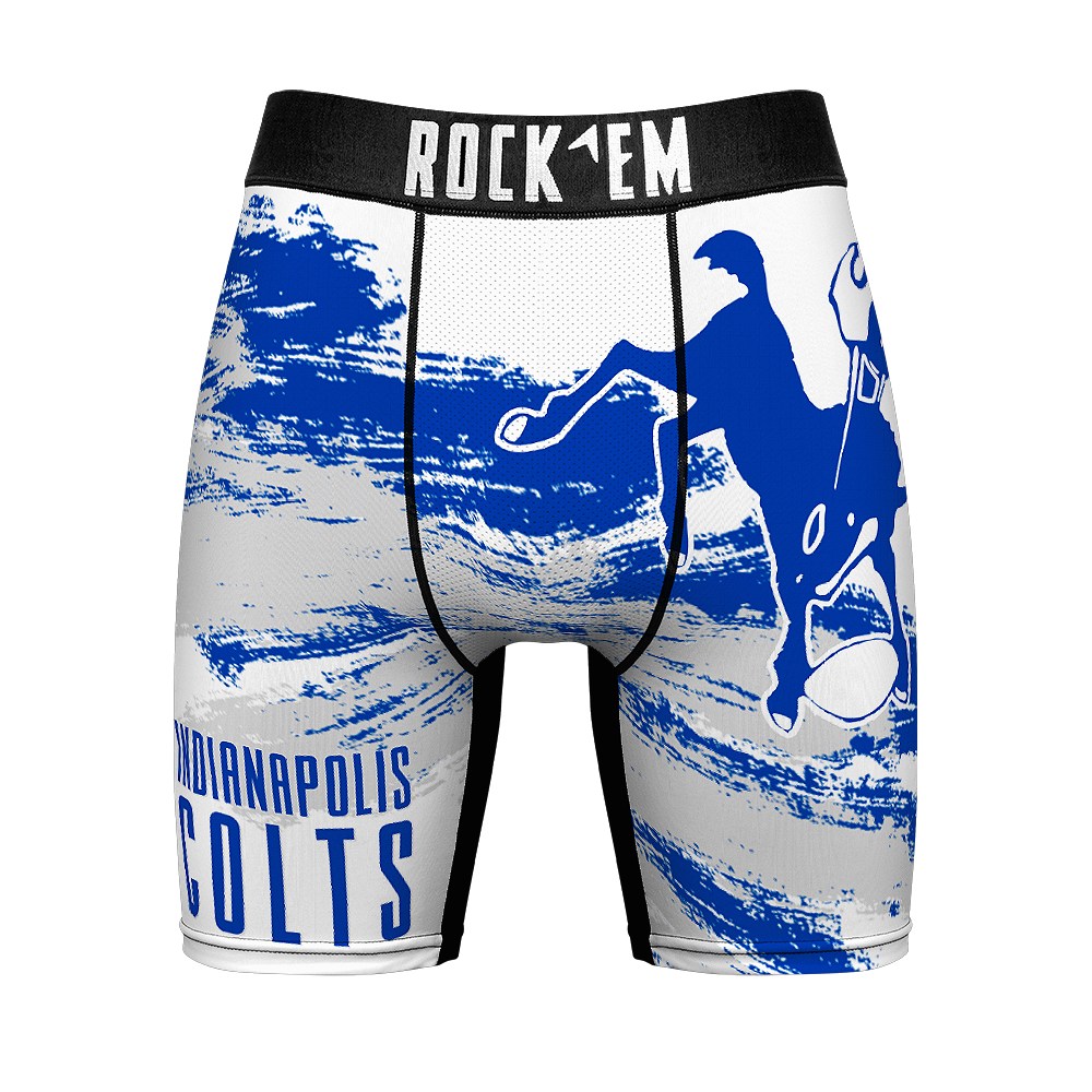 Boxer Briefs - Indianapolis Colts - Throwback Paint - {{variant_title}}
