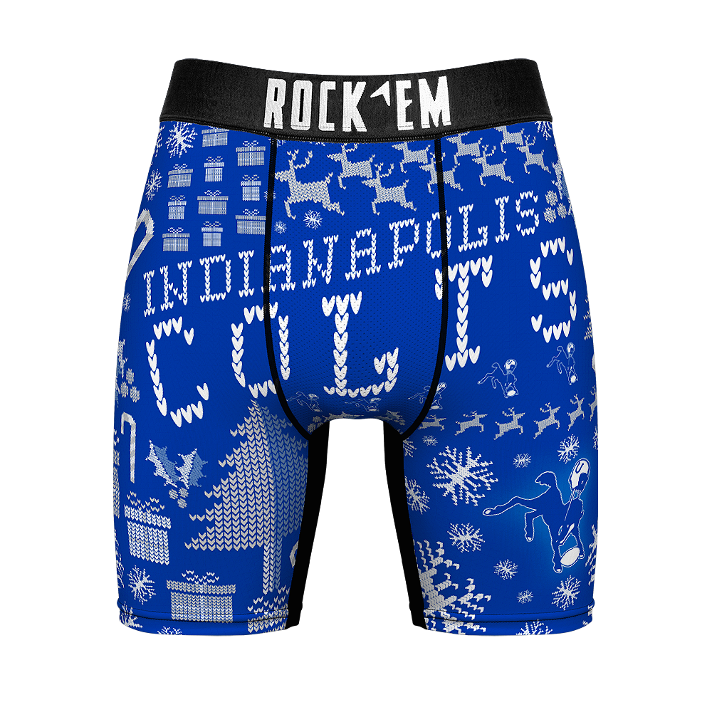 Boxer Briefs - Indianapolis Colts - Throwback Tacky Sweater - {{variant_title}}