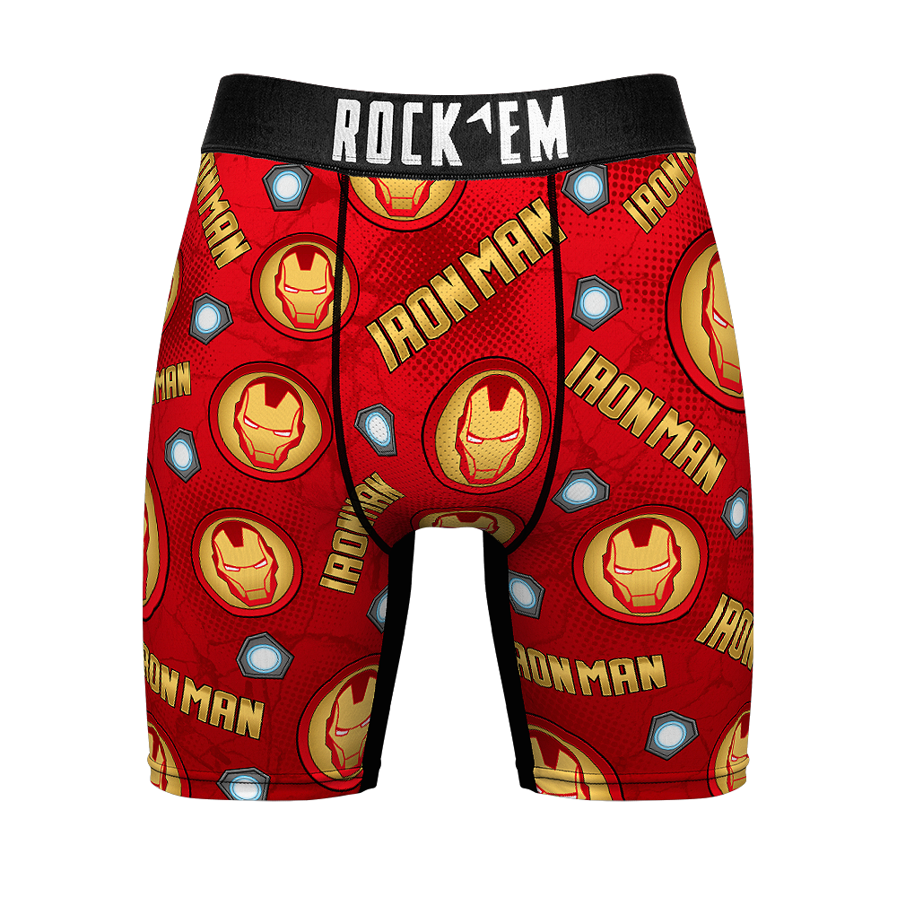 Boxer Briefs - Iron Man - Icon All-Over - {{variant_title}}