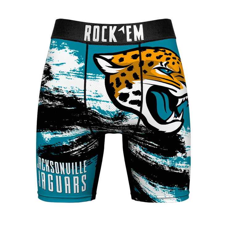 Boxer Briefs - Jacksonville Jaguars - Throwback Paint - {{variant_title}}