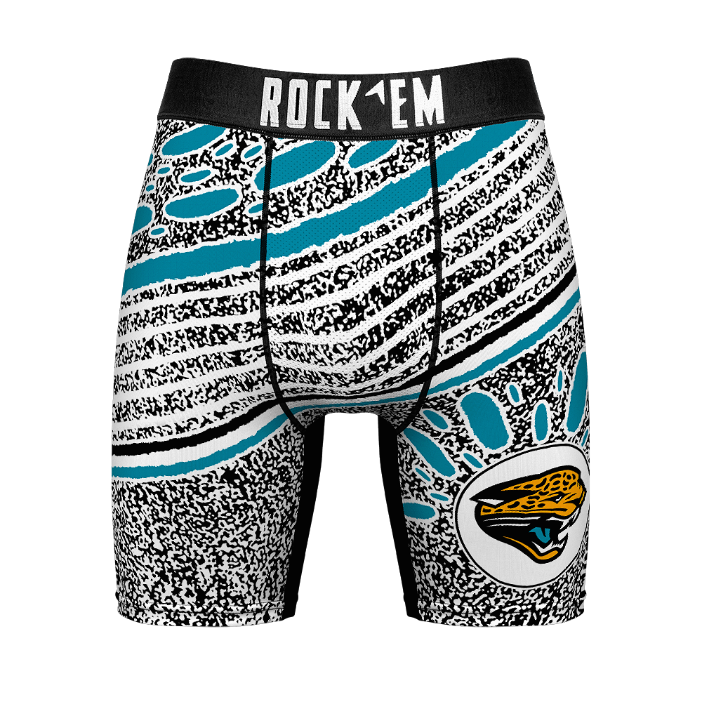 Boxer Briefs - Jacksonville Jaguars - Throwback Splash - {{variant_title}}