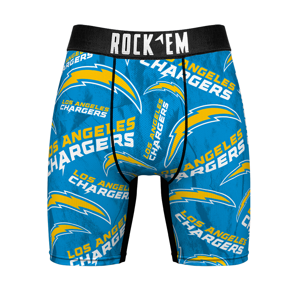 Boxer Briefs - Los Angeles Chargers - Logo All-Over - {{variant_title}}