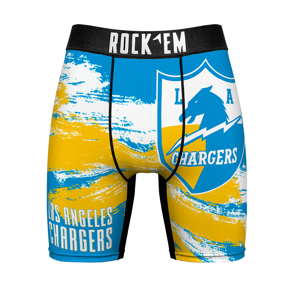 Boxer Briefs - Los Angeles Chargers - Throwback Paint - {{variant_title}}