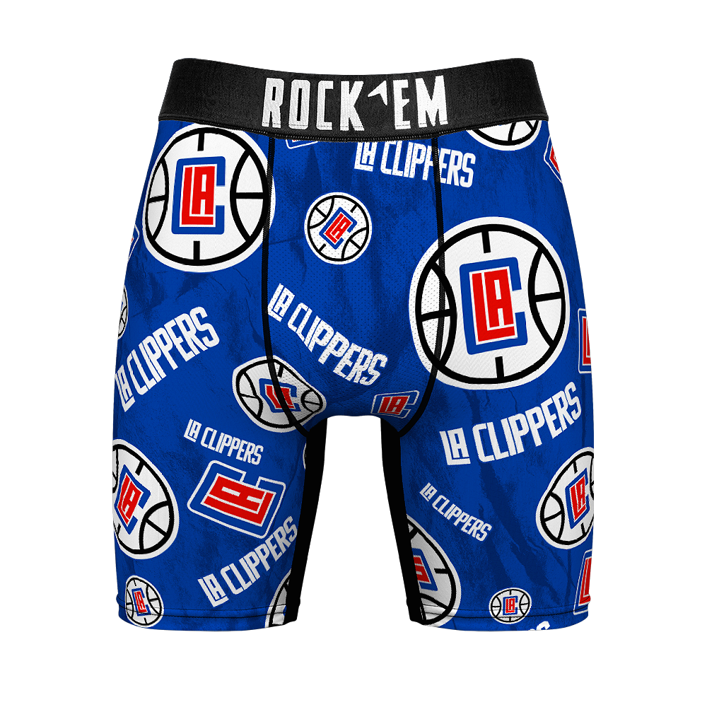 Boxer Briefs - Los Angeles Clippers - Logo All-Over - {{variant_title}}