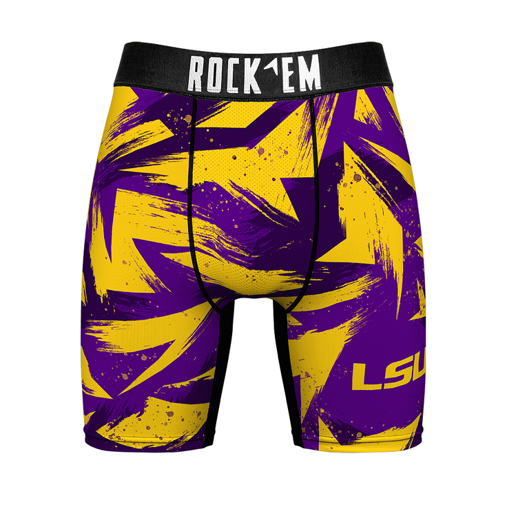 Boxer Briefs - LSU Tigers - Game Paint - {{variant_title}}