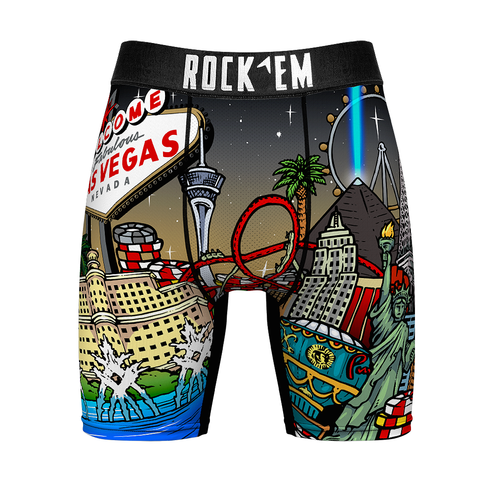 Boxer Briefs - Greetings From Las Vegas - {{variant_title}}