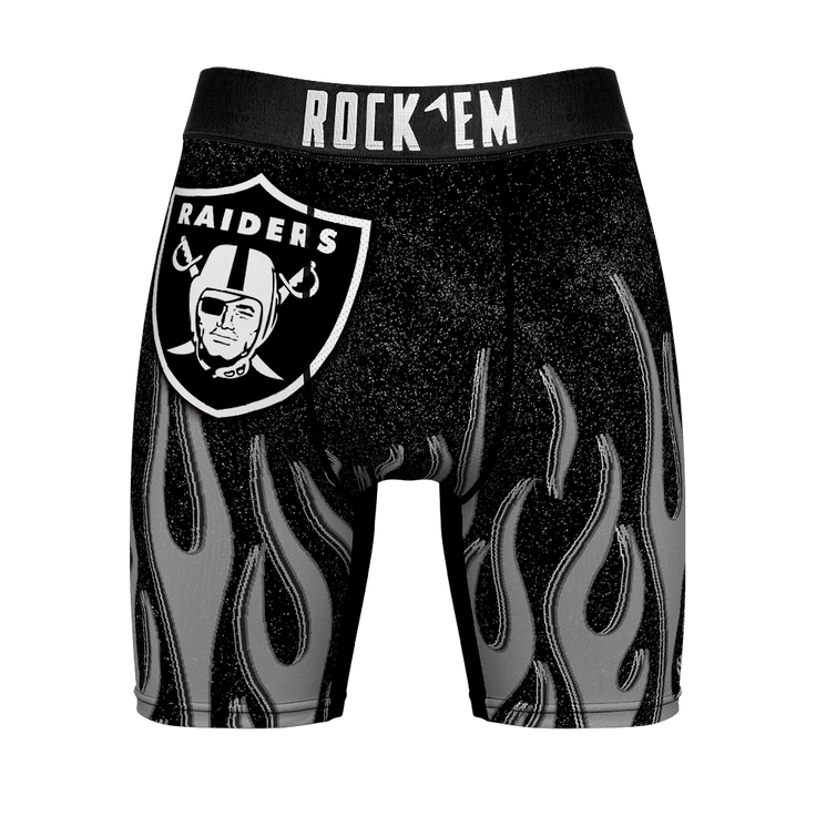 Las Vegas Raiders - 3D Flames – Front