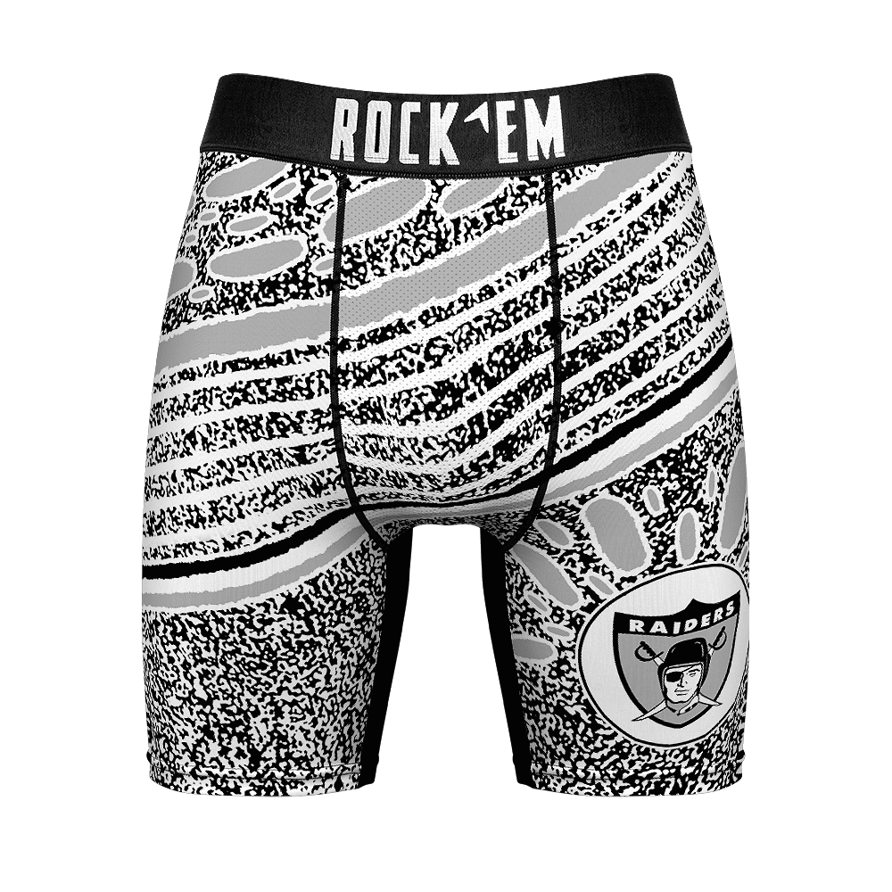 Boxer Briefs - Las Vegas Raiders - Throwback Splash - {{variant_title}}