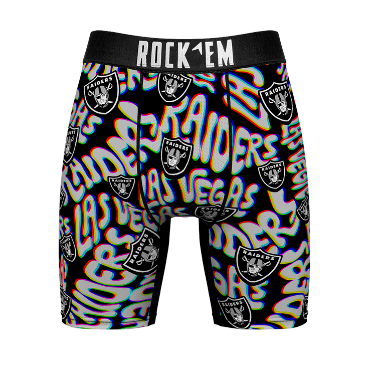 Las Vegas Raiders - Twisted Wordmark – Front