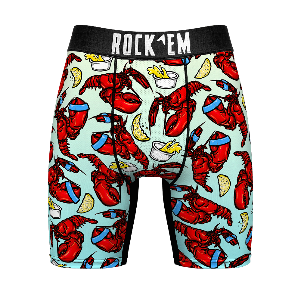Boxer Briefs - Lobsters All-Over - {{variant_title}}