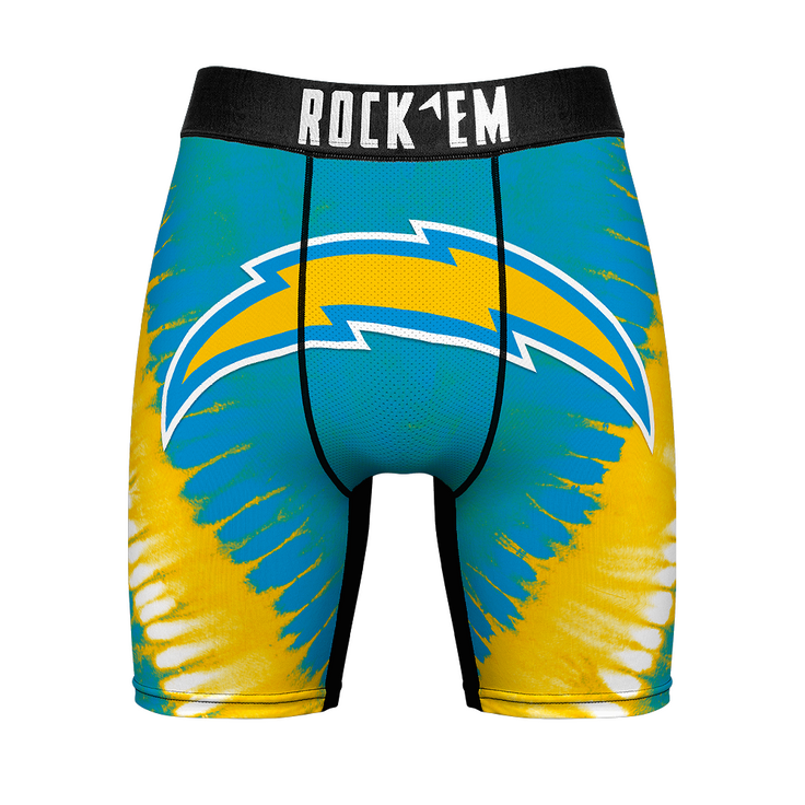 Boxer Briefs - Los Angeles Chargers - V Shape Tie Dye - {{variant_title}}