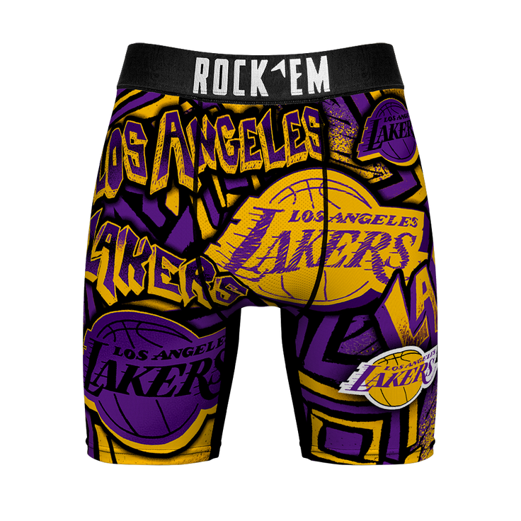 Los Angeles Lakers - Sketched – Front