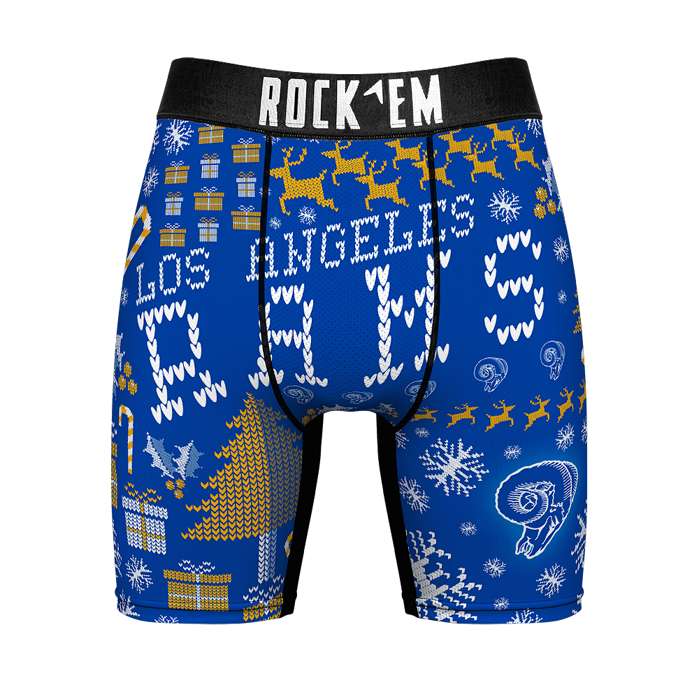 Boxer Briefs - Los Angeles Rams - Throwback Tacky Sweater - {{variant_title}}