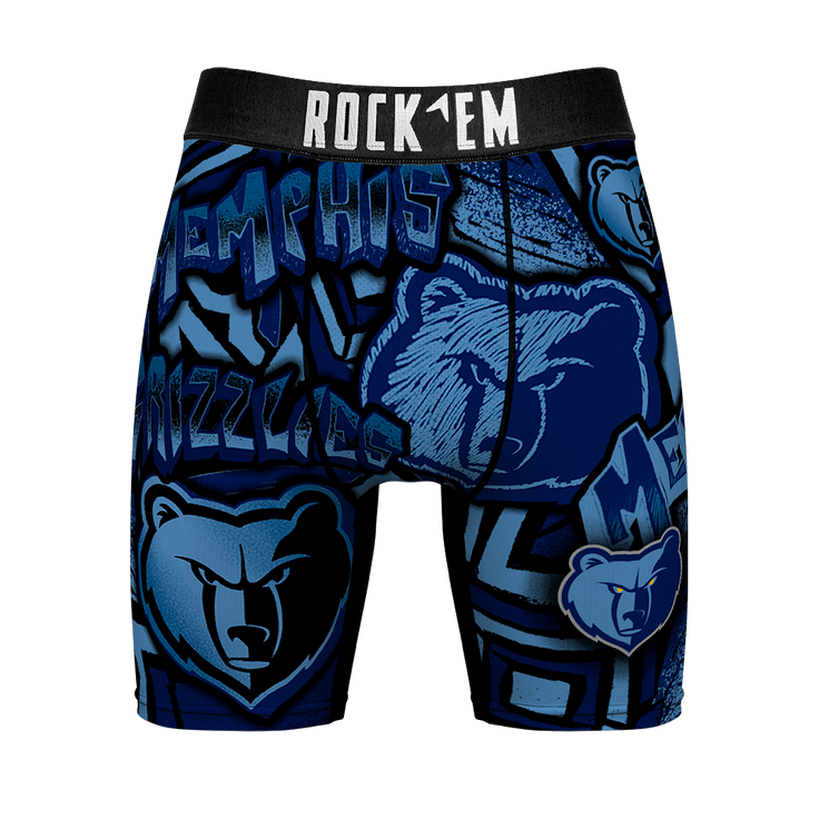 Memphis Grizzlies - Sketched – Front