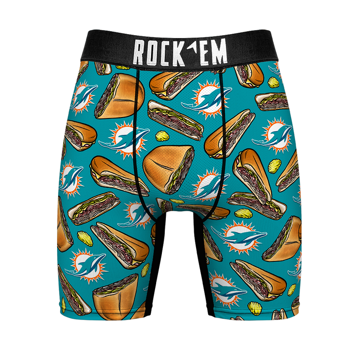 Boxer Briefs - Miami Dolphins - Cuban Sandwich - {{variant_title}}