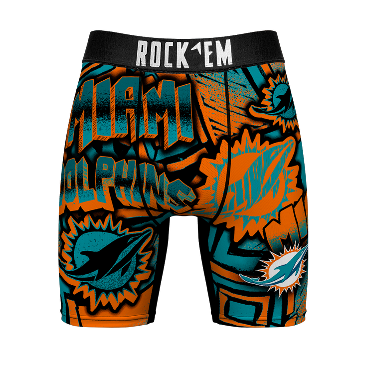 Miami Dolphins - Sketched Out – Front
