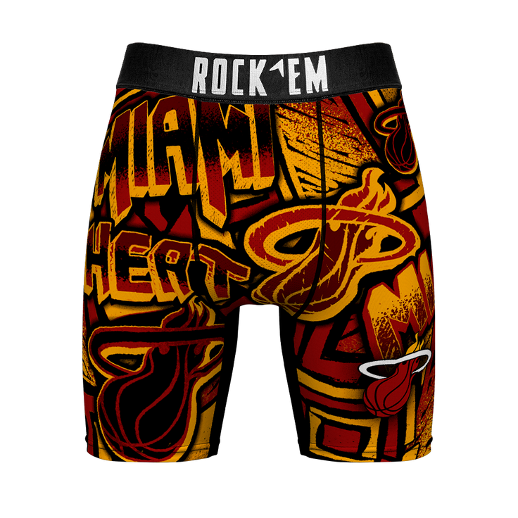 Miami Heat - Sketched – Front