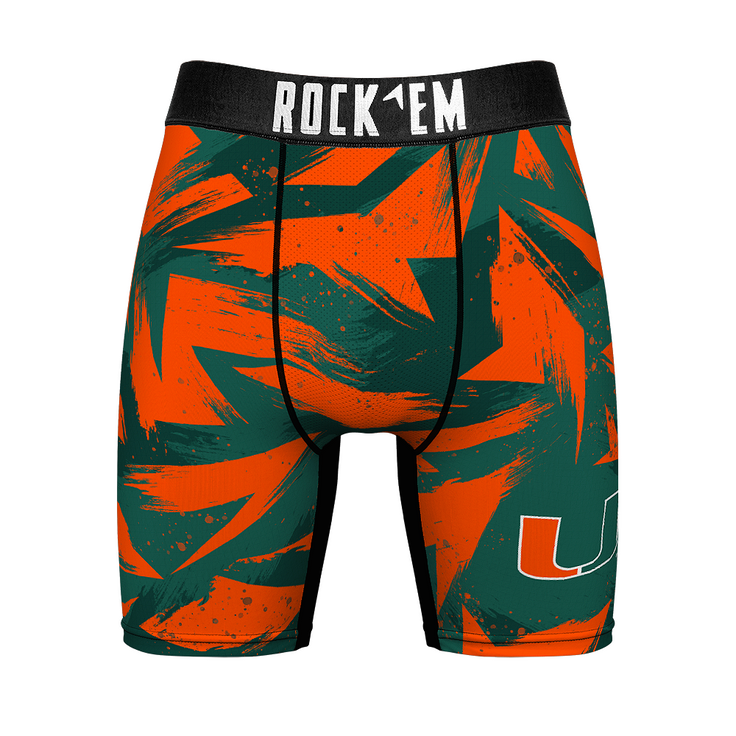 Boxer Briefs - Miami Hurricanes - Game Paint - {{variant_title}}