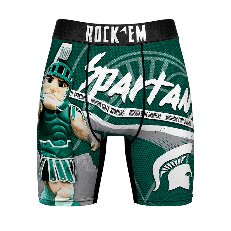 Boxer Briefs - Michigan State Spartans - Mascot Dance - {{variant_title}}